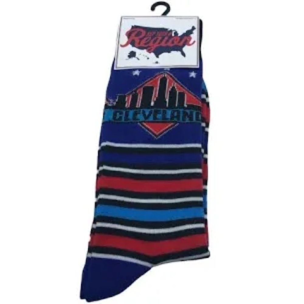 LMT: 5️⃣ Pairs of Rep Your Region Cleveland socks